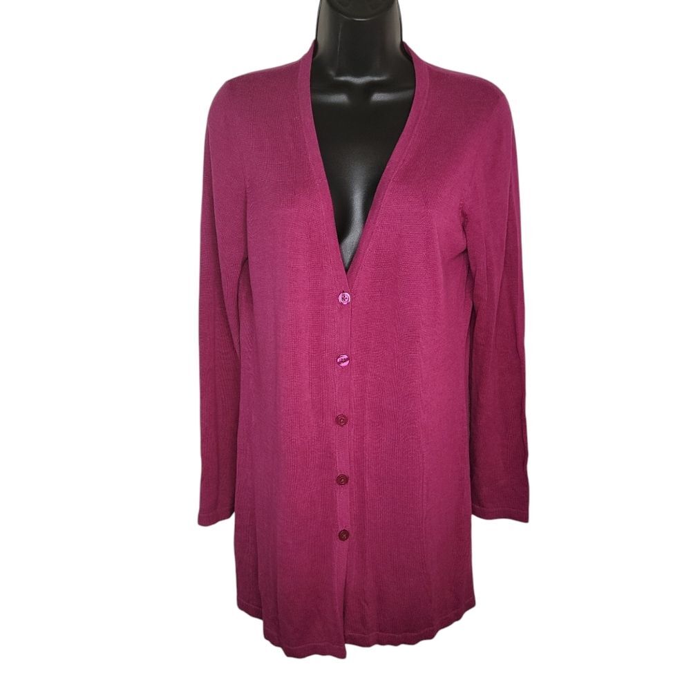 Ann Taylor knit cardigan sweater size medium